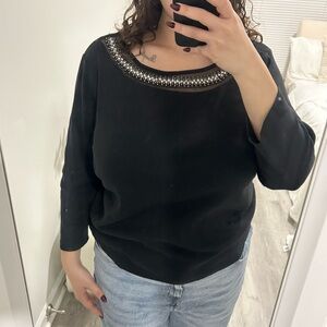 rafella sparkly beaded top